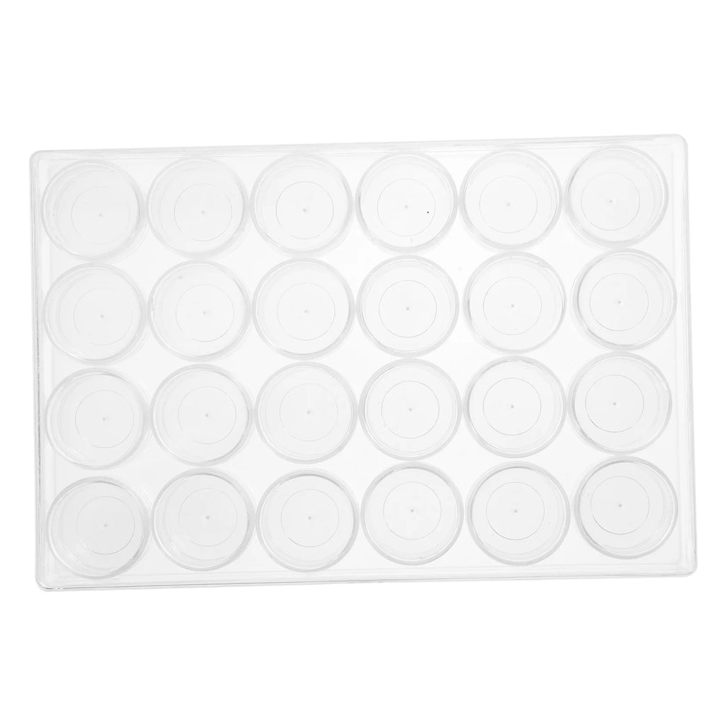 Closet Bead Organizers Storage Boxes 24X16cm Transparent