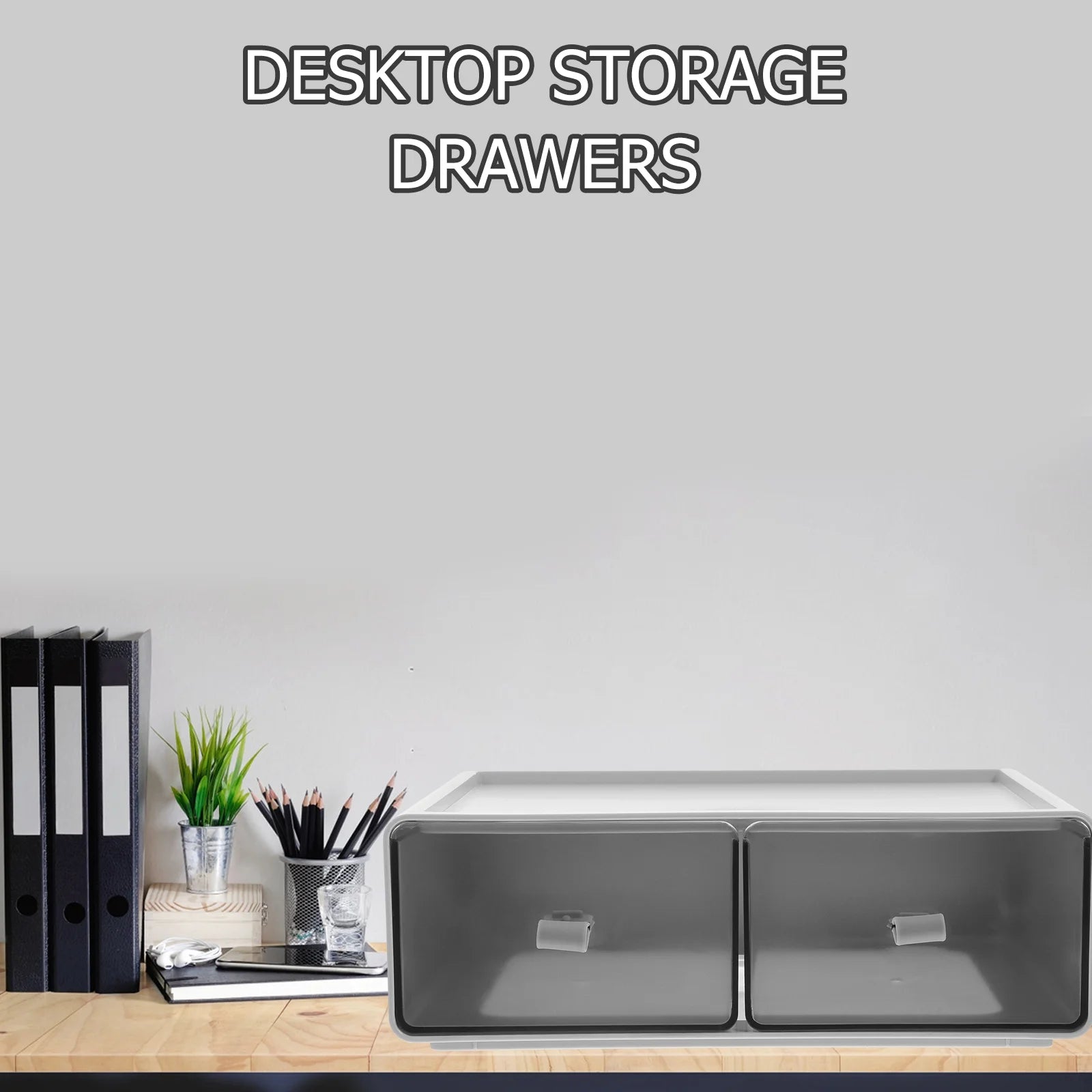 Bins Drawer Storage Box Cosmetics Organizer Office