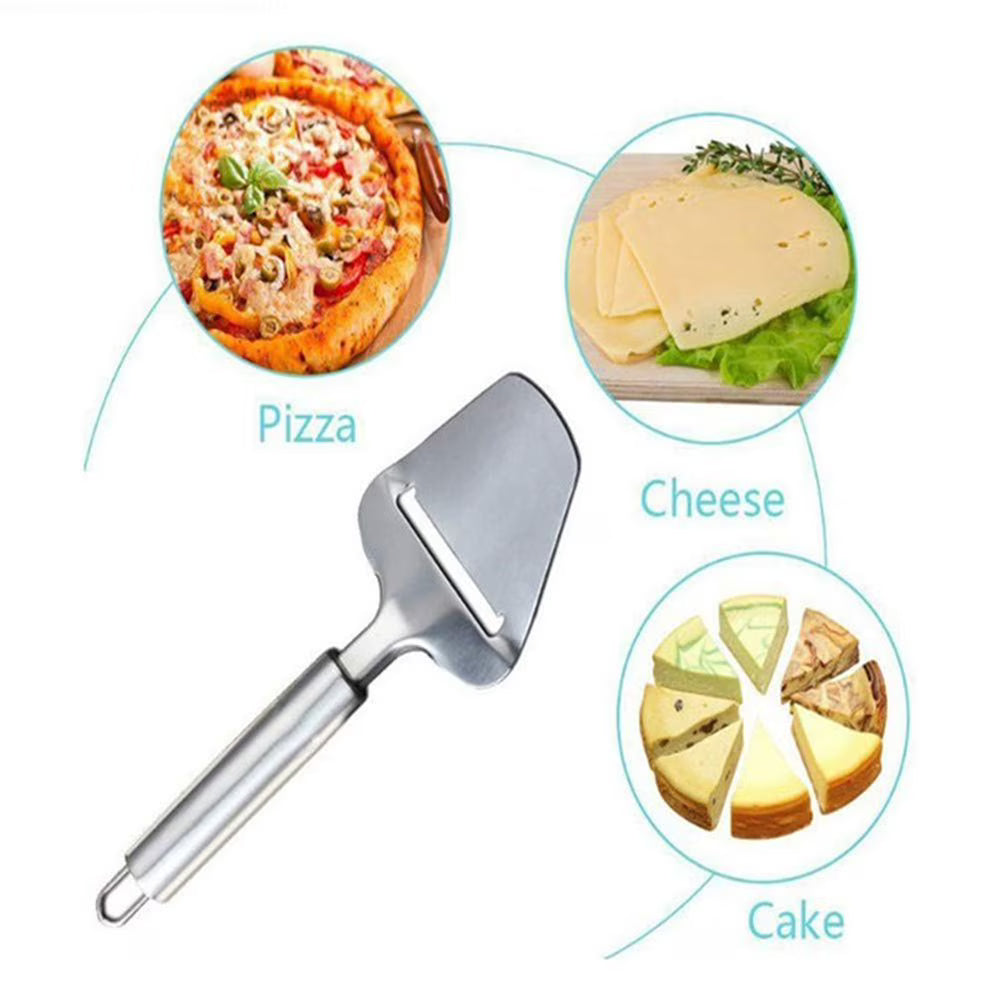 Sanwood Cheese Slicer Stainless Steel Durable Multifunctional 21.5cm x 7.5cm