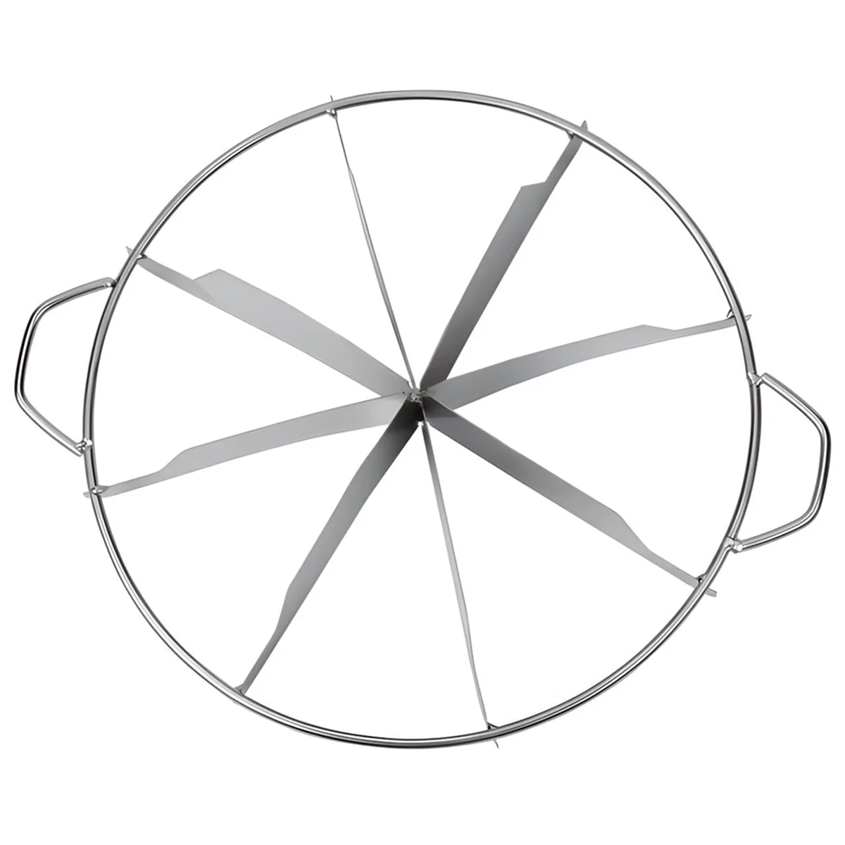 Stainless Steel Pie Cutter Circle Pie Cutting Tool Baking Accessories for Equal Slices