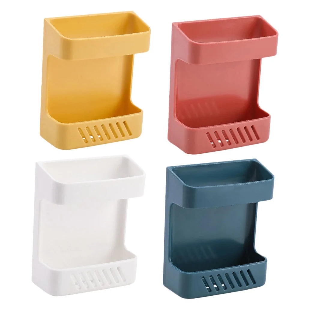 4 Pcs Clear Storage Boxes with Lids Remote Control