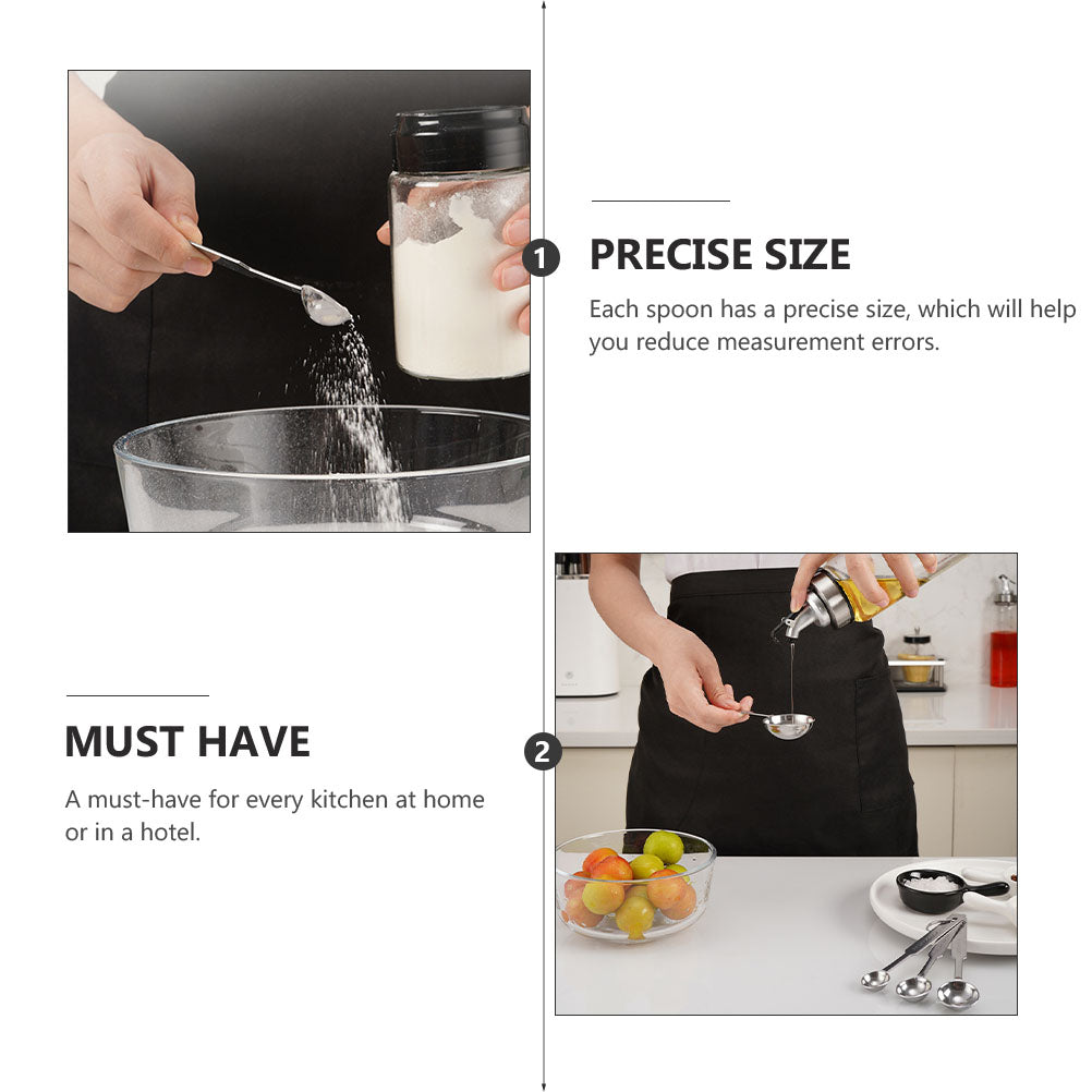 unbranded8 Pcs Stainless Steel Tablespoons Electric Accessories Probe
