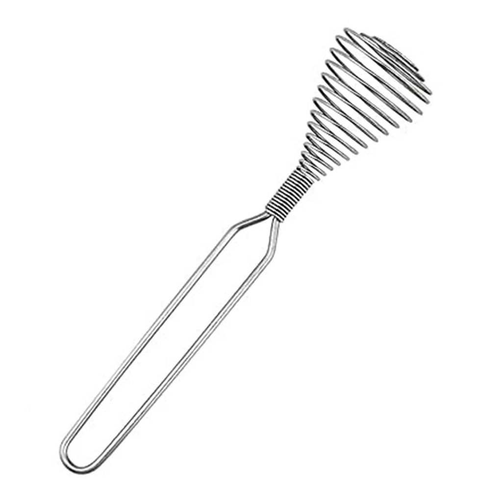 Stainless Steel Spring Coil Whisk Wire Whip-Cream Egg Beater -Cream Hand Mixer Kitchen Tool Accessories for Mixing