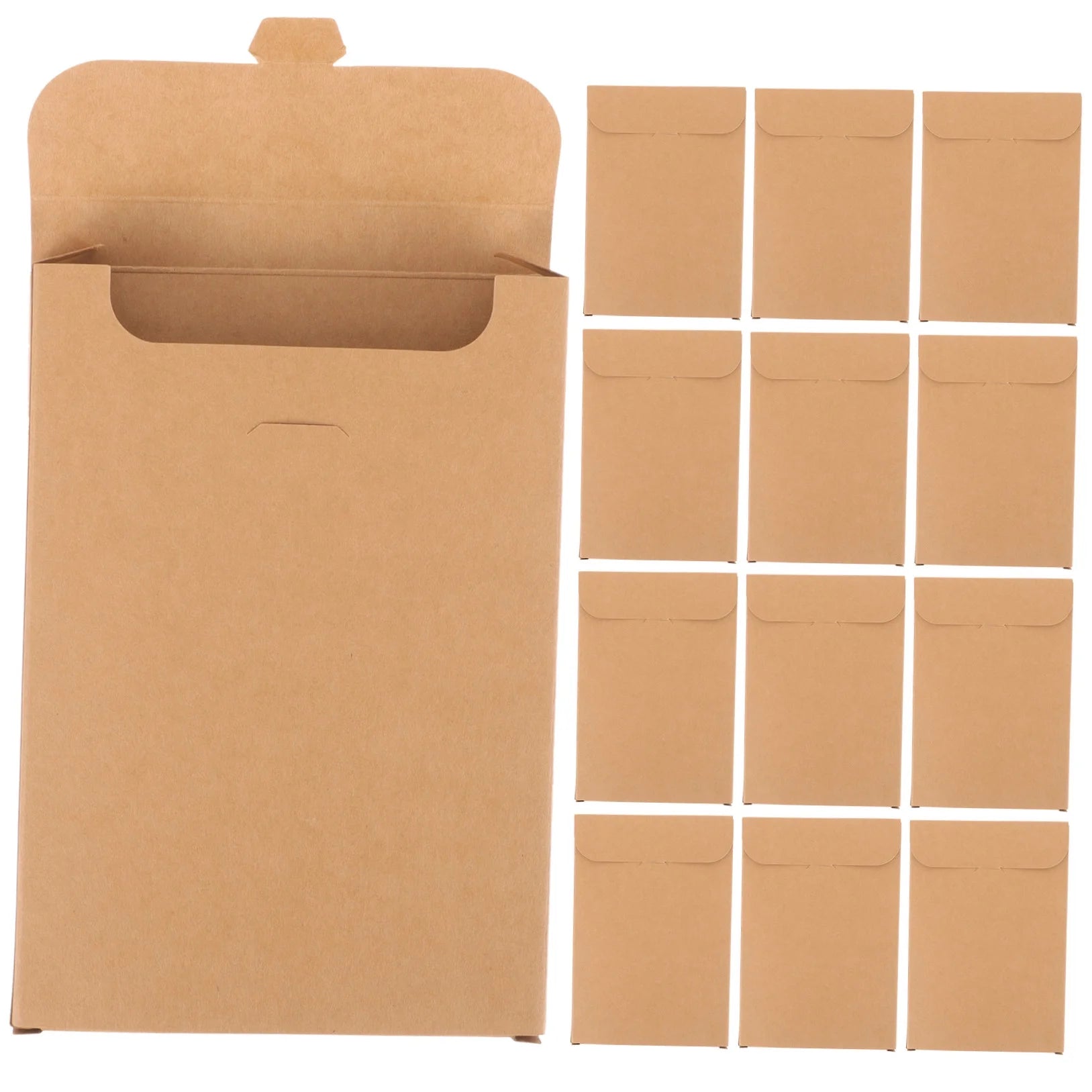 20 Boxes Storage Bins Postcard Organizer Packaging