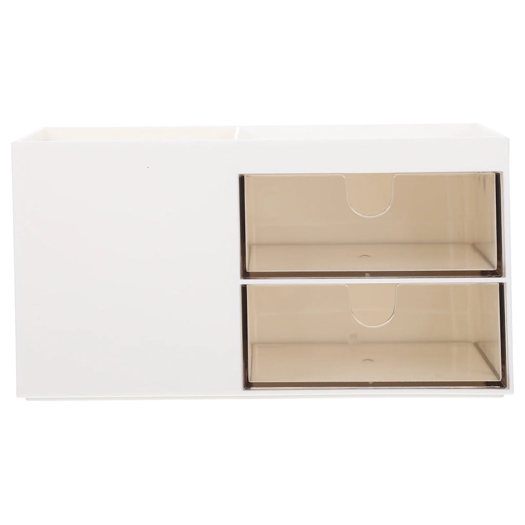 Adjustable Cosmetic Display Highlighter Bathroom Storage Box Office Container