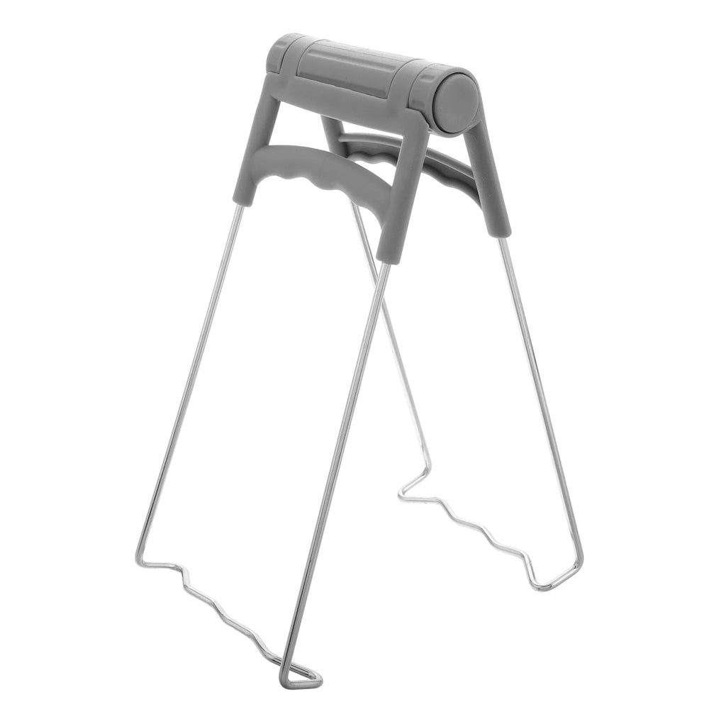 unbrandedKitchen Retriever Tongs Stainless Steel Plate Bowls Gripper Grey