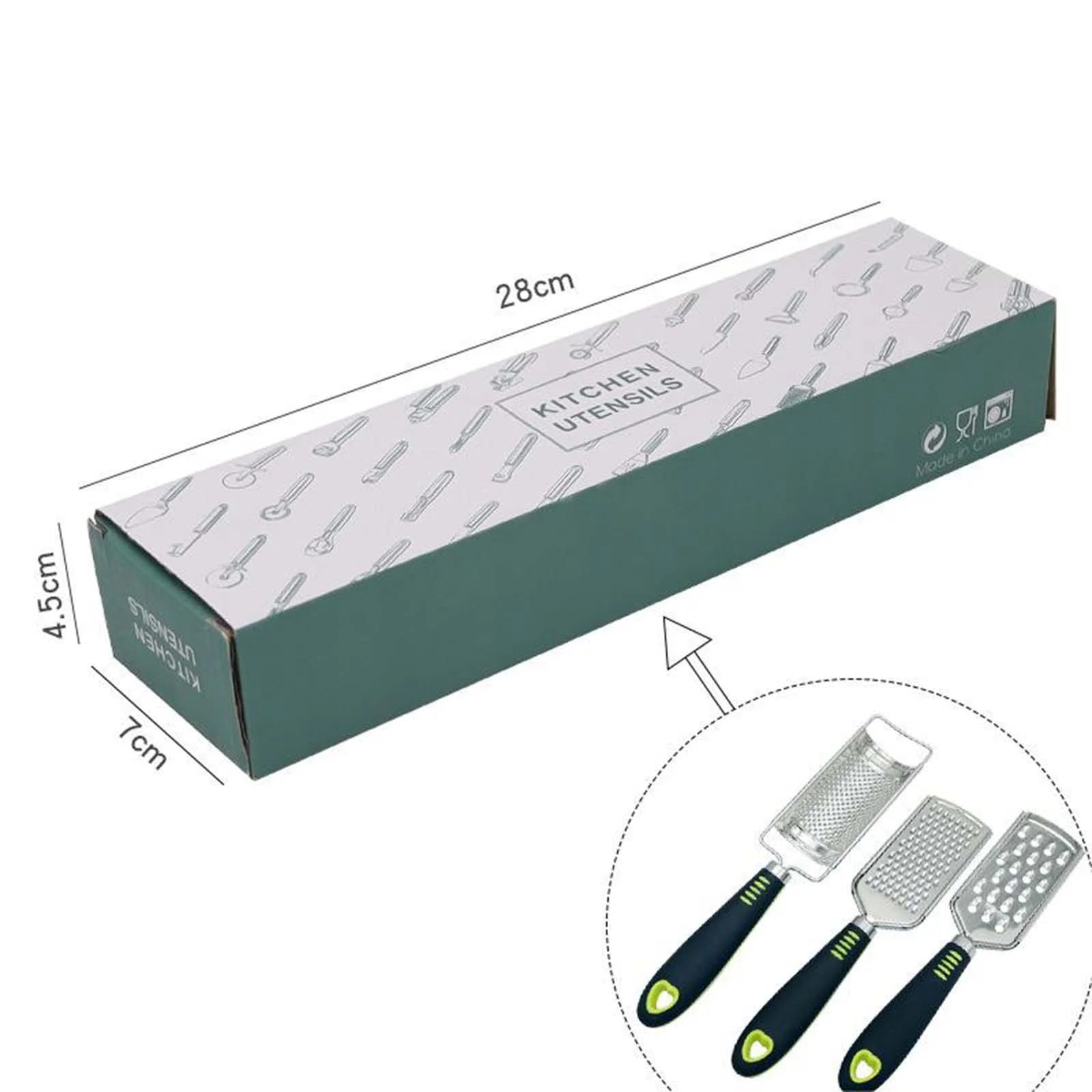 Hiroekza Cheese Grater Stainless Steel Zester Graters For Kitchen - Multi-purpose Kitchenware Kitchen Gadgets Clearance