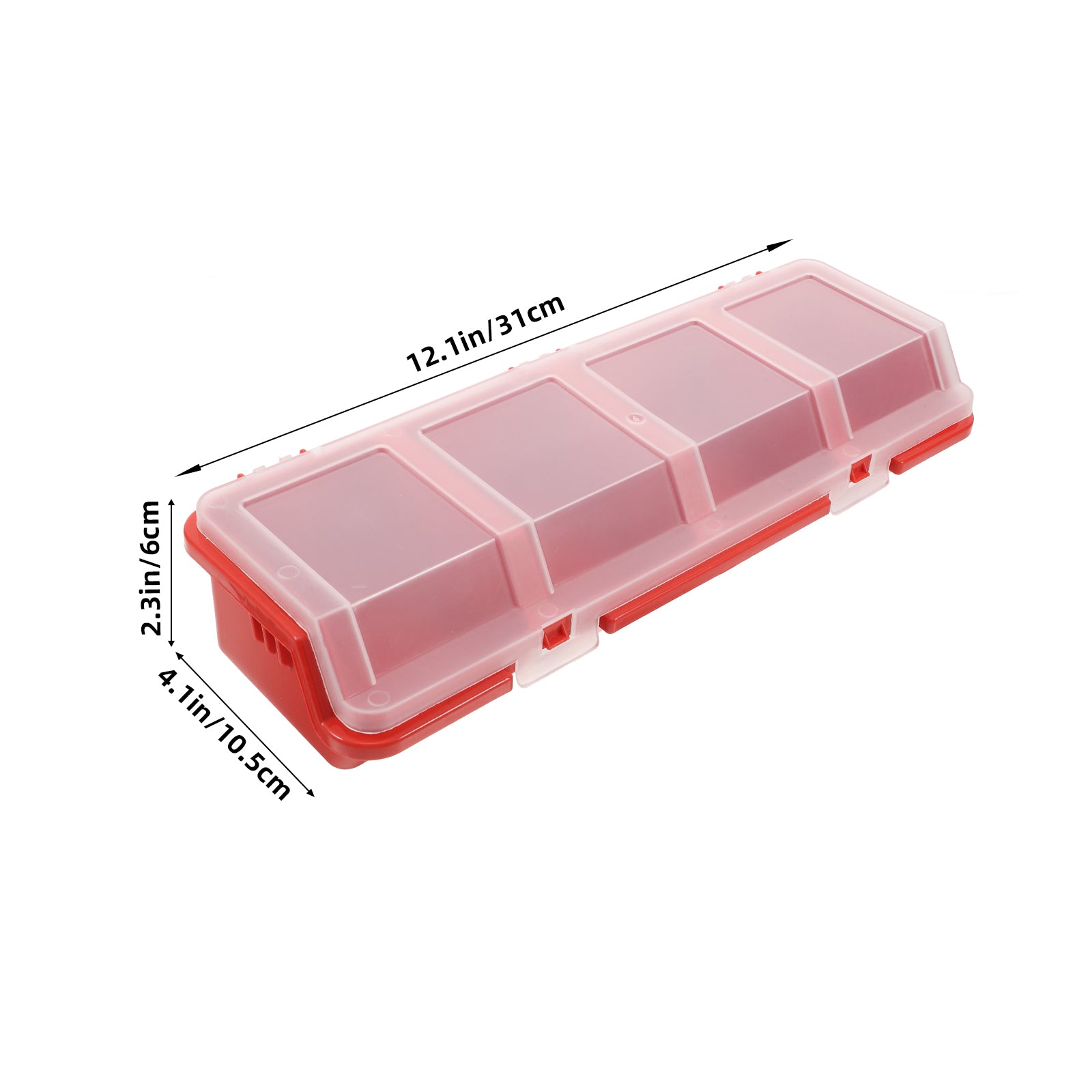 2 Pcs Screw and Nail Organizers Storage Parts Box