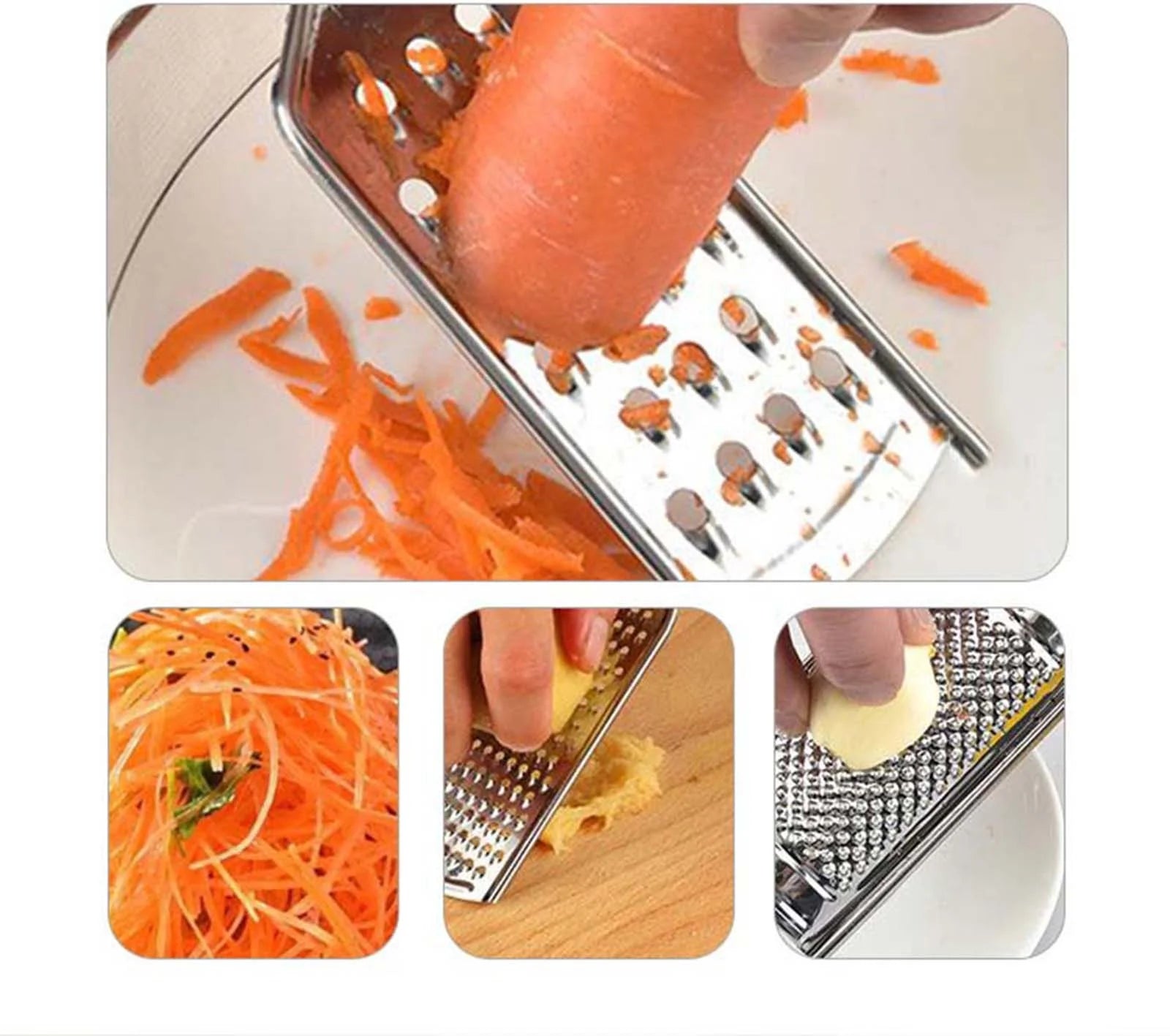 Hiroekza Cheese Grater Stainless Steel Zester Graters For Kitchen - Multi-purpose Kitchenware Kitchen Gadgets Clearance