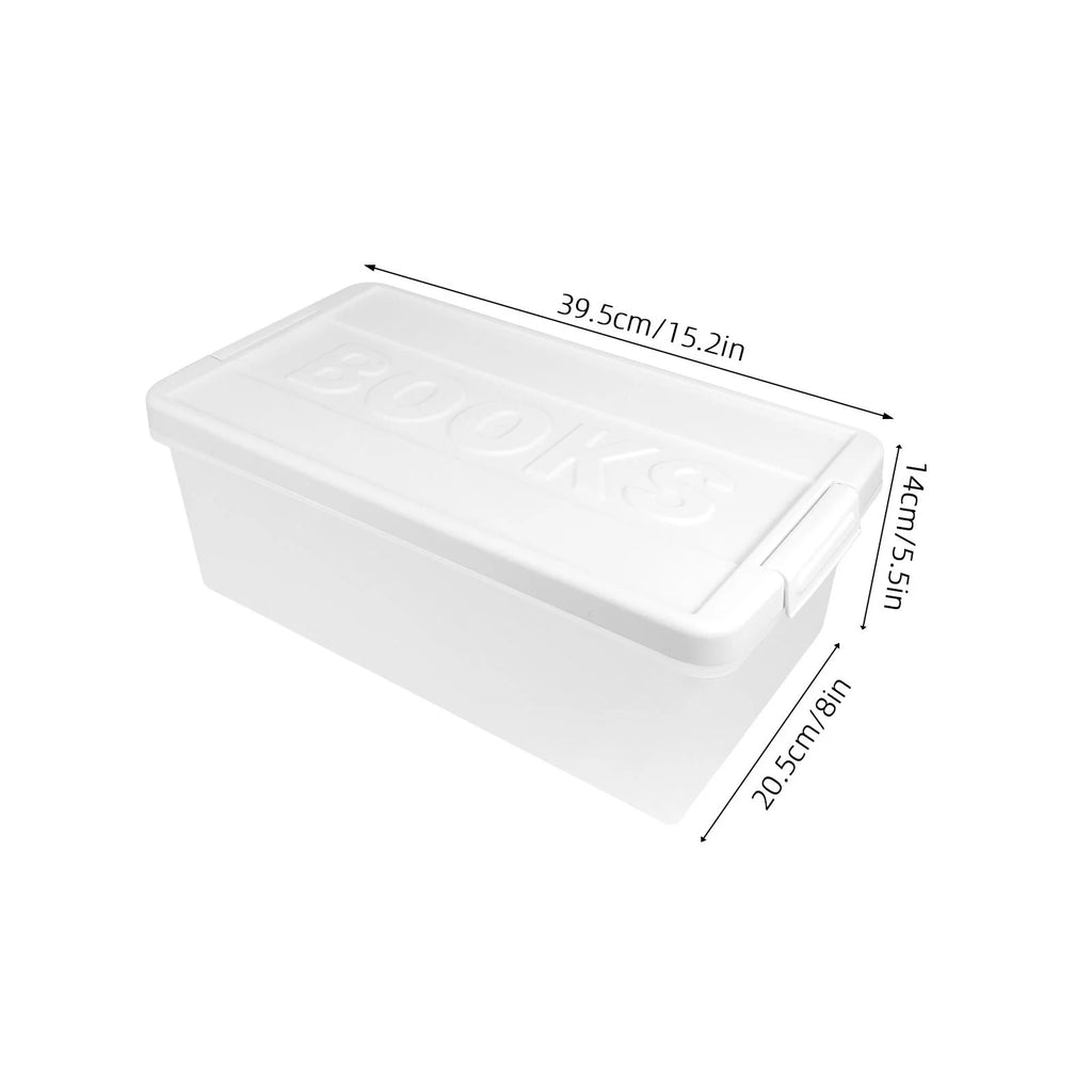 Book Storage Box Office Travel 39.50X20.50X14.00CM White