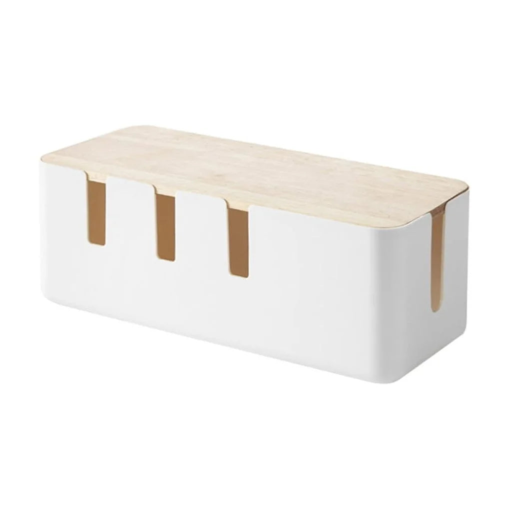 Power Cord Storage Box Wire Cords Travel Organizer Case The