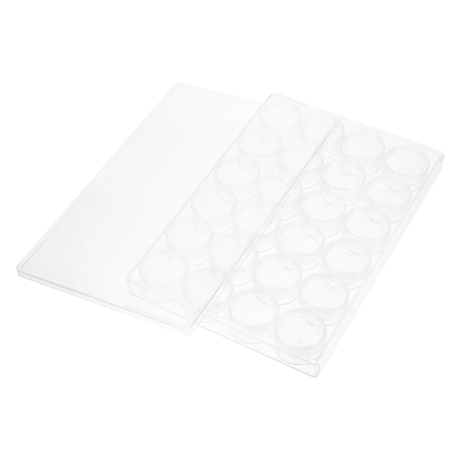 Closet Bead Organizers Storage Boxes 24X16cm Transparent