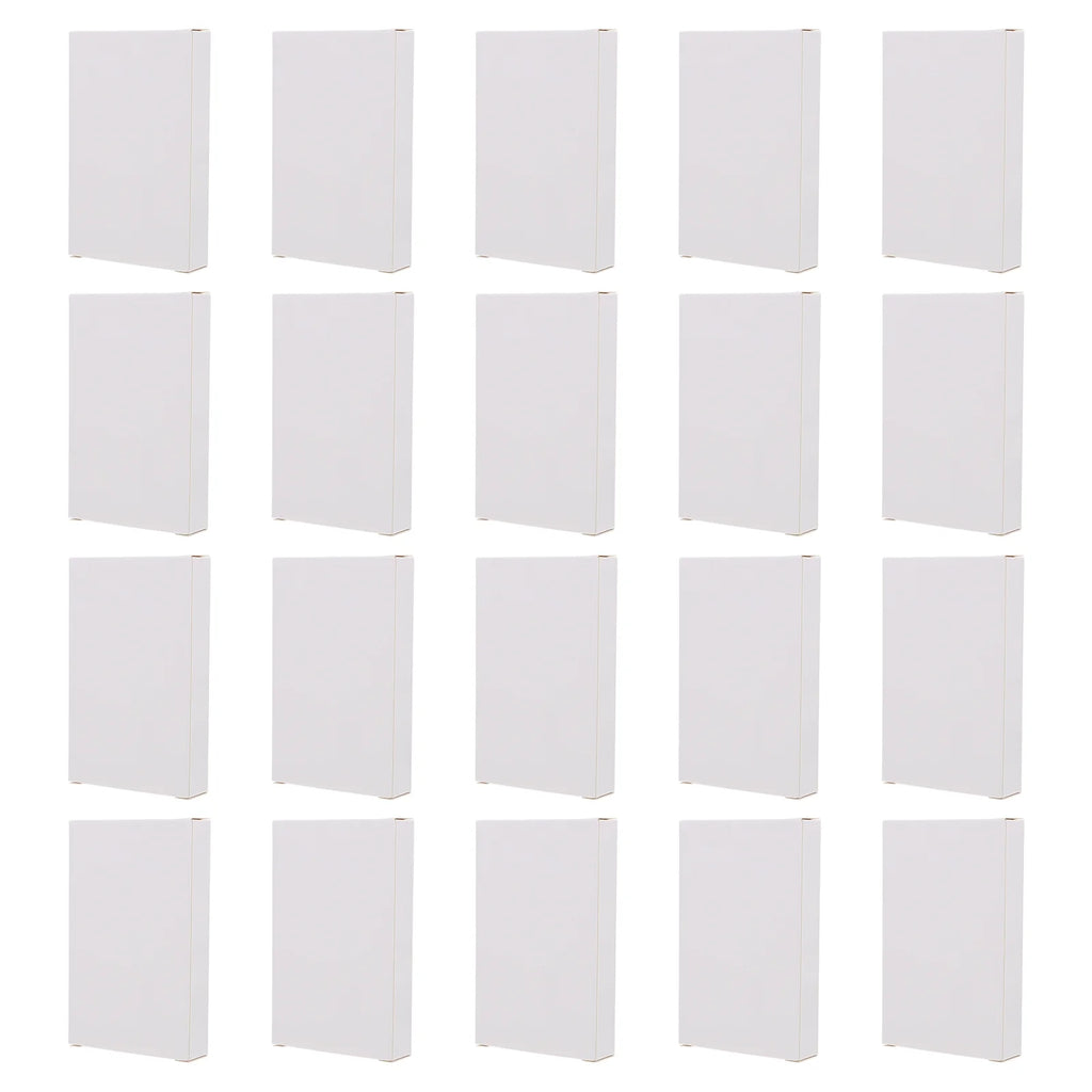 30 Pcs Miniature Storage Case Boxes Carton Cardboard Portable Folding