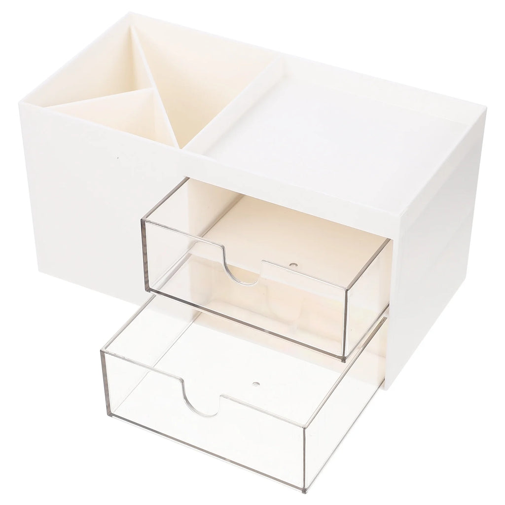 Adjustable Cosmetic Display Highlighter Bathroom Storage Box Office Container