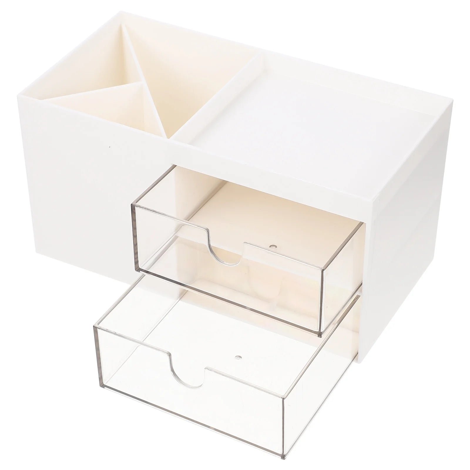 Adjustable Cosmetic Display Highlighter Bathroom Storage Box Office Container