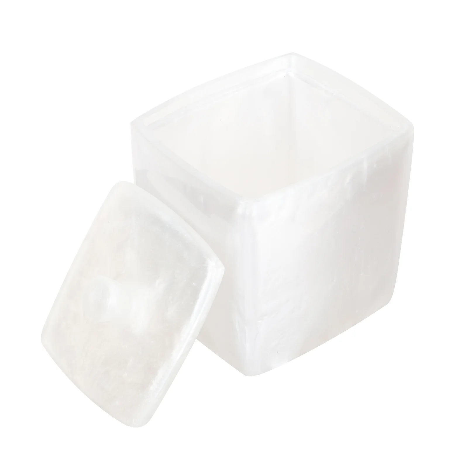 Lid Organizer Storage Bin Cotton Swab Box Cosmetics Large Capacity