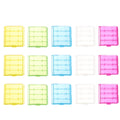 30 Pcs Battery Lithium Storage Box Organizer Container Safety