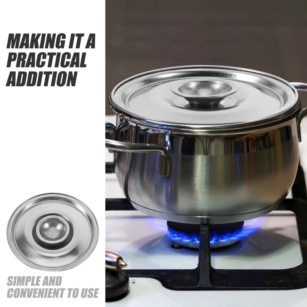 unbranded Sturdy Stainless Steel Pot Lid Mini Bowl Lid For Kitchen Cookware Small Pan Effortless Cleaning