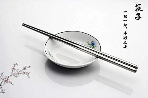 Stainless Steel Chopsticks Metal Reusable Dining Chopsticks 10 Pairs$$Home Decor Kitchen &amp; Other