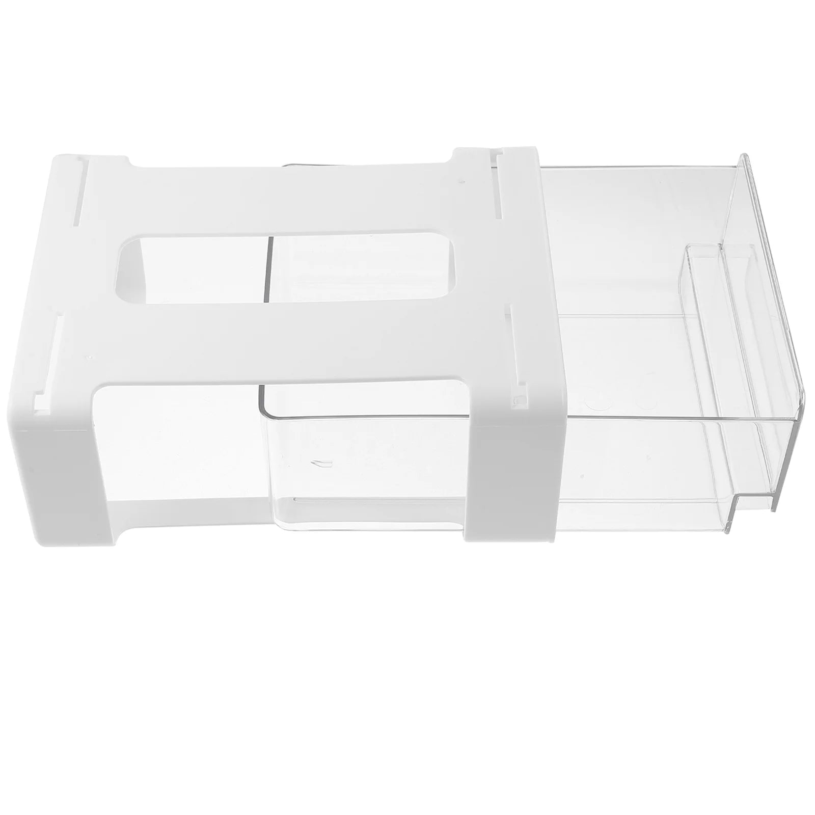 Under Desk Drawer Storage Box Pet Underwear Sundry Monitor Organizer Office White