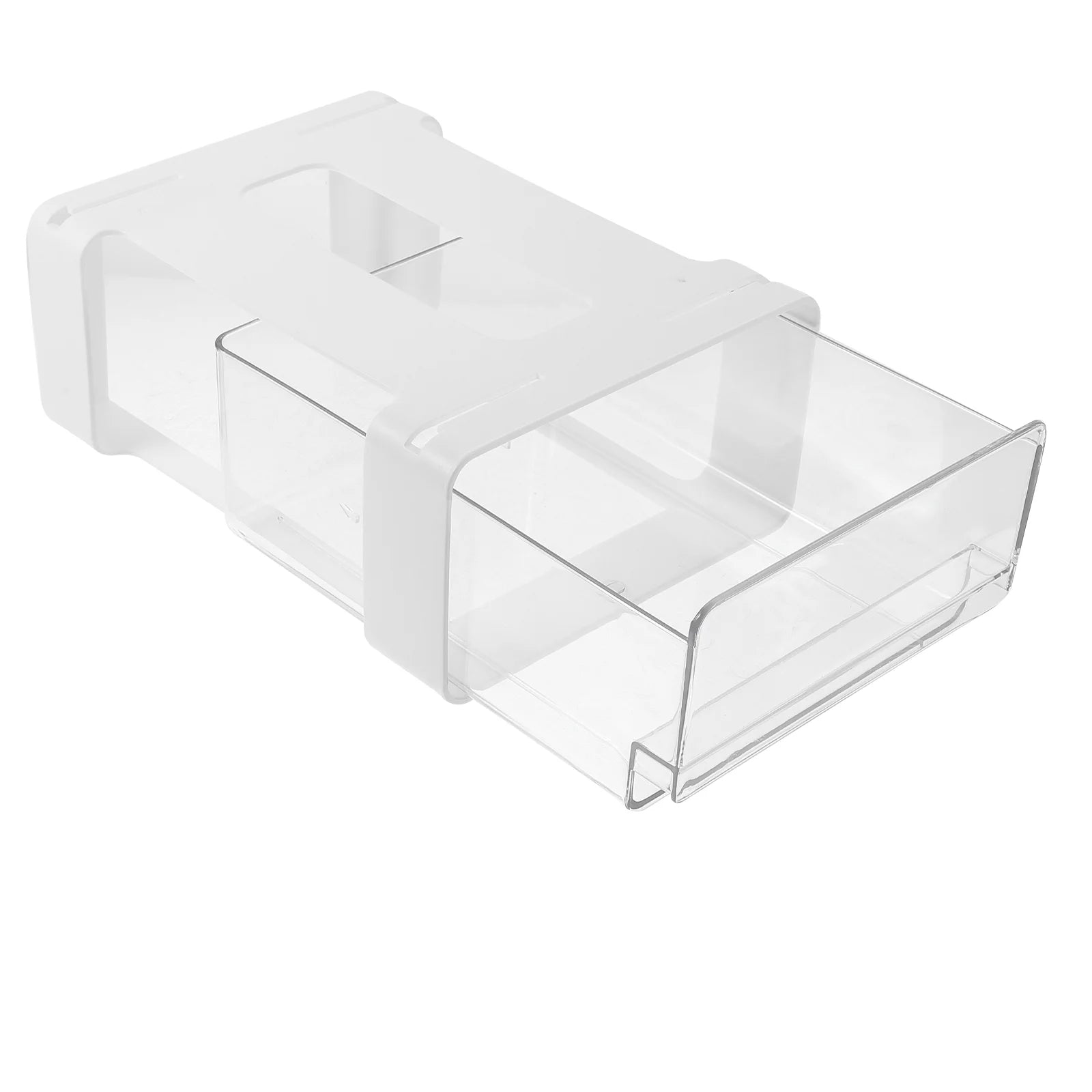 Under Desk Drawer Storage Box Pet Underwear Sundry Monitor Organizer Office White