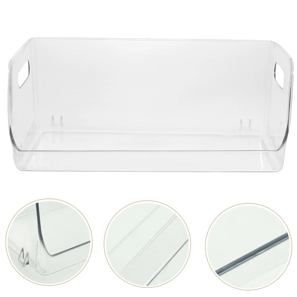 Snack Storage Box Shelf Clear Cosmetic Bin Organization Shelving