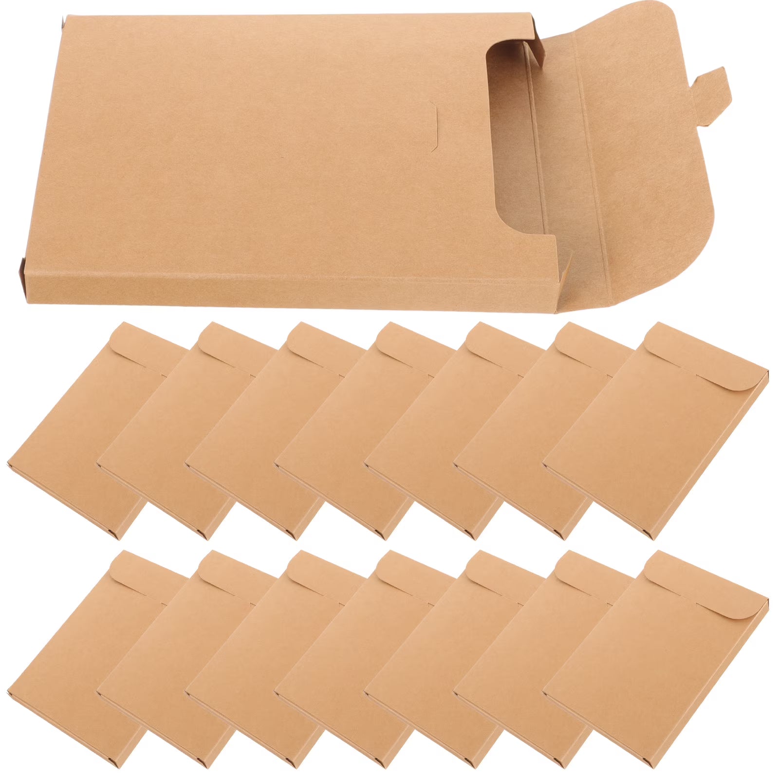20 Boxes Storage Bins Postcard Organizer Packaging