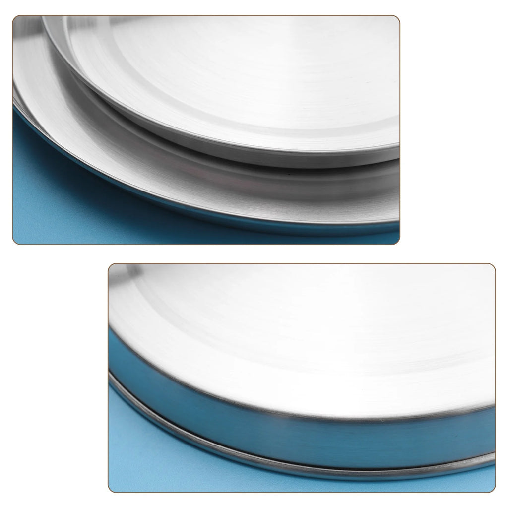 4Pcs Stainless Steel Hob Covers Stove Plate Top Cooker Protector Kit Set Utensils 17/21CM Kitchen Accessories